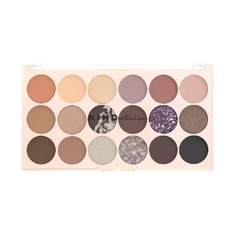 Eye shadow trendy hue palette design-18 Pan Eyeshadow Palette