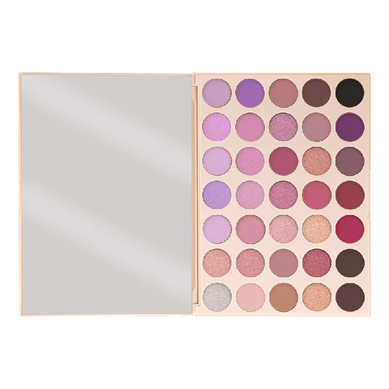 Eye shadow with micro glitter design-35 Pan Eyeshadow Palette