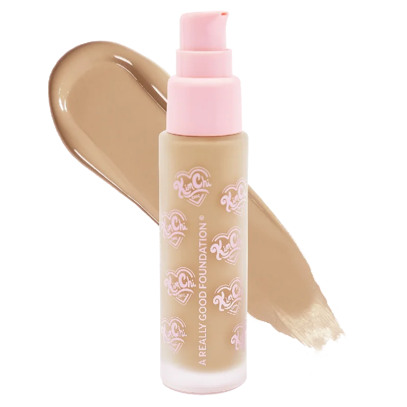 Liquid foundation with anti-aging benefits-A REALLY GOOD FOUNDATION - 106L Light + Neutral Undertones