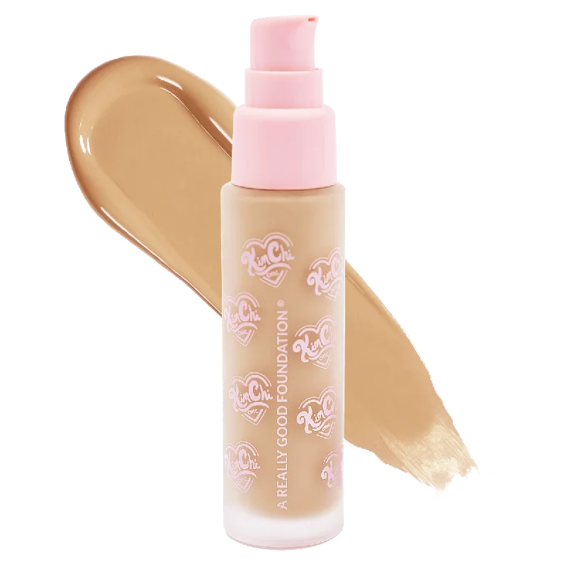 Liquid foundation with smooth application-A REALLY GOOD FOUNDATION - 109L Light + Warm Undertones