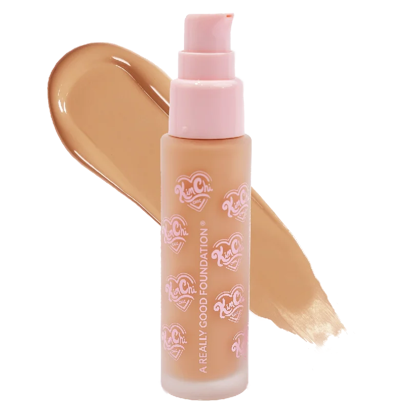 Liquid foundation with pore-minimizing effect-A REALLY GOOD FOUNDATION - 111M Light/Medium + Cool Undertones