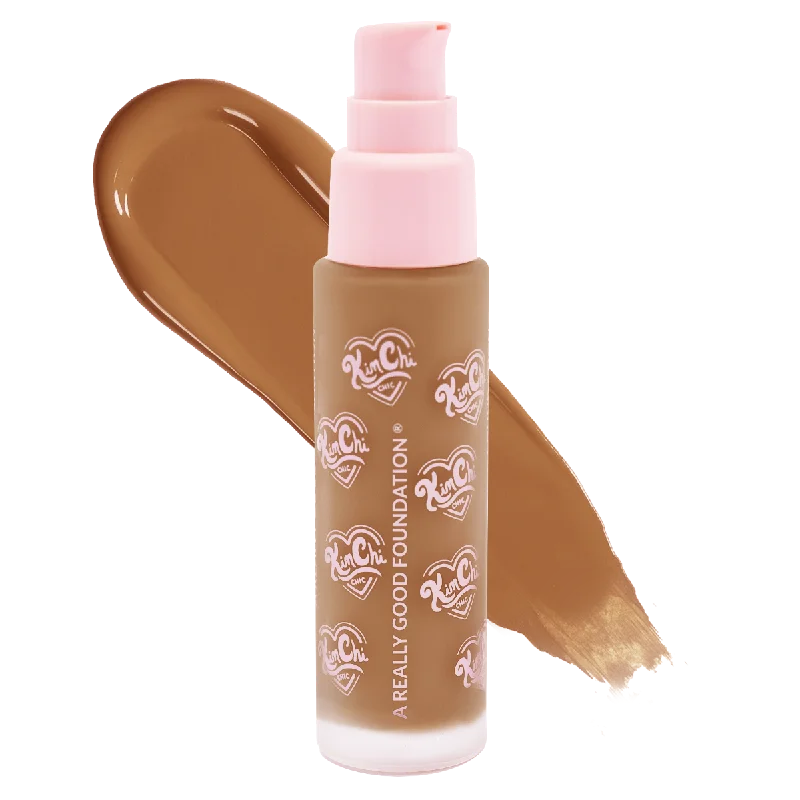 Liquid foundation for humid conditions-A REALLY GOOD FOUNDATION - 126MD Tan + Cool Neutral Undertones