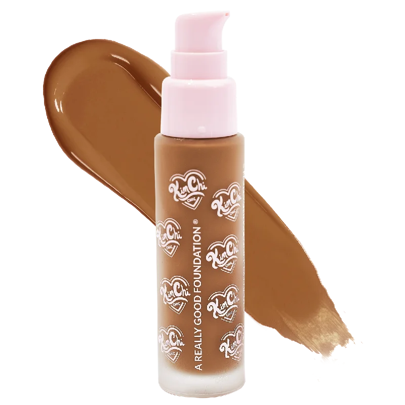 Liquid foundation with high coverage-A REALLY GOOD FOUNDATION - 131D Tan/Deep + Very Warm Undertones