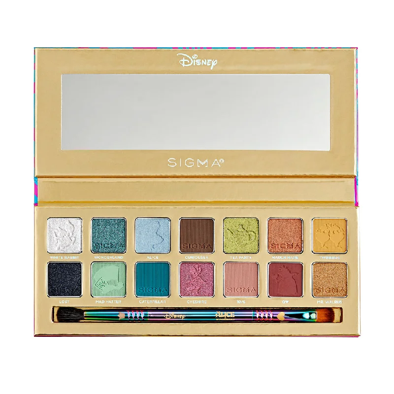 Eye shadow for stunning glamour palette-DISNEY ALICE IN WONDERLAND EYESHADOW PALETTE