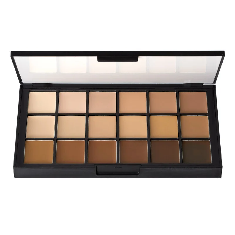 Liquid foundation for all-day wear-Ben Nye Matte HD Foundation Palette - 18 Colors