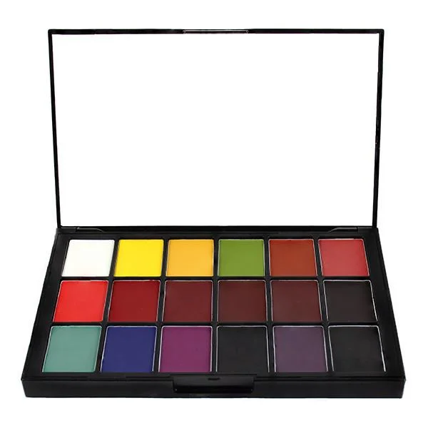 Eye shadow with blendable formula-Ben Nye MediaPRO Ultimate F/X Palette