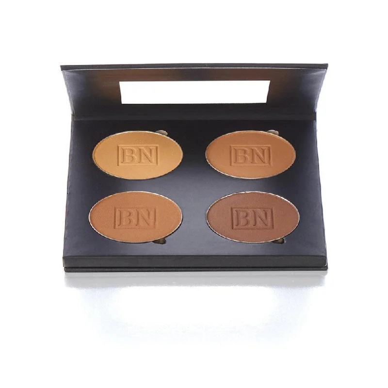 Eye shadow durable metallic-Ben Nye MediaPro HD Mojave Poudre Palette MHCP-4