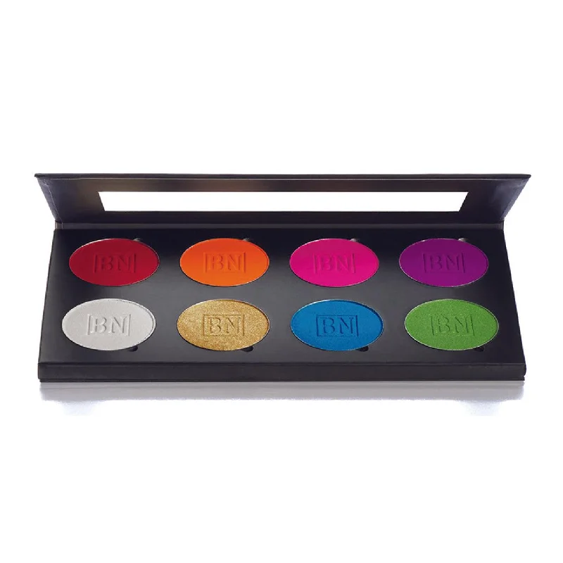 Eye shadow for artistic makeup-Ben Nye Pressed 8 Color Palette - Rio Nights (ESP-603)