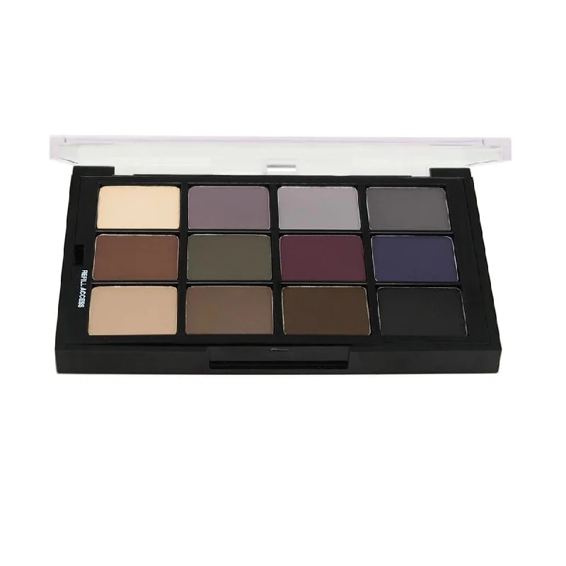 Eye shadow with pastel tones-Ben Nye Studio Color Cool Glam Shadow Palette (STP-73)