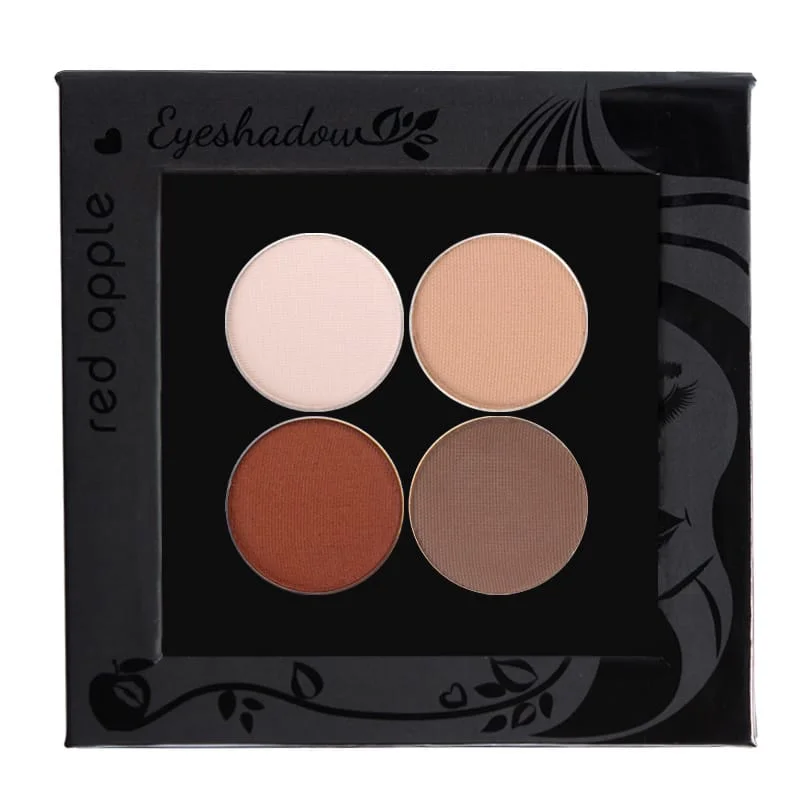 Eye shadow with neutral shade-Matte Eye Shadow Palette For Brown Eyes