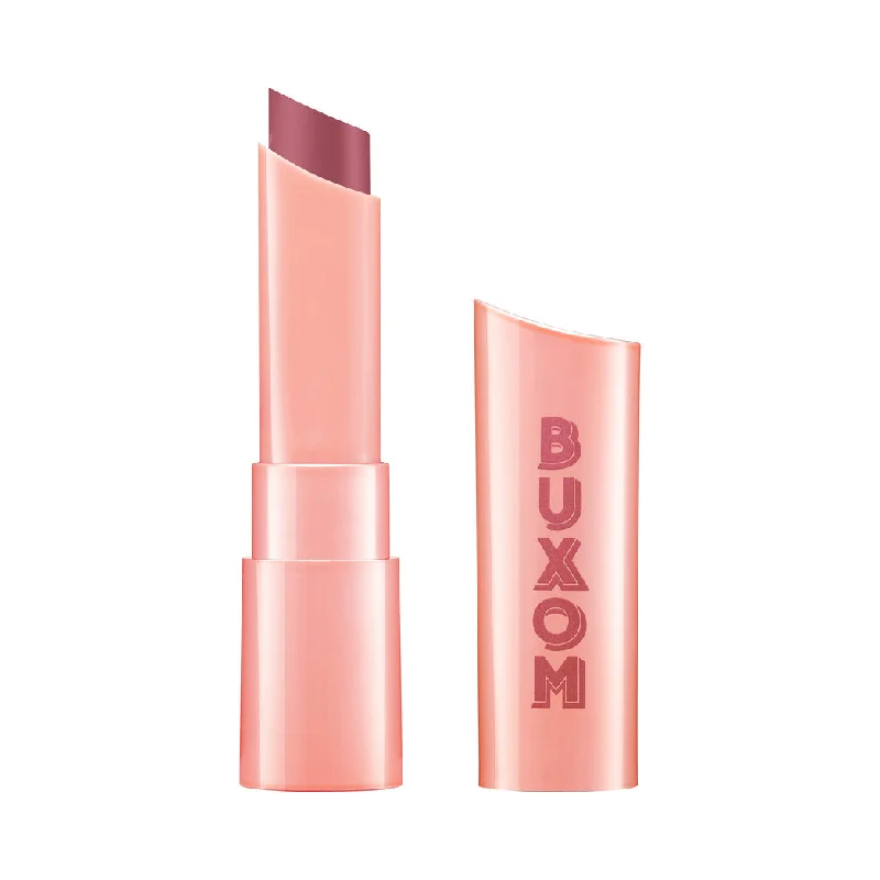 Creamy lipstick for hydration-Buxom Dolly's Glam Getaway Full On Satin Lipstick