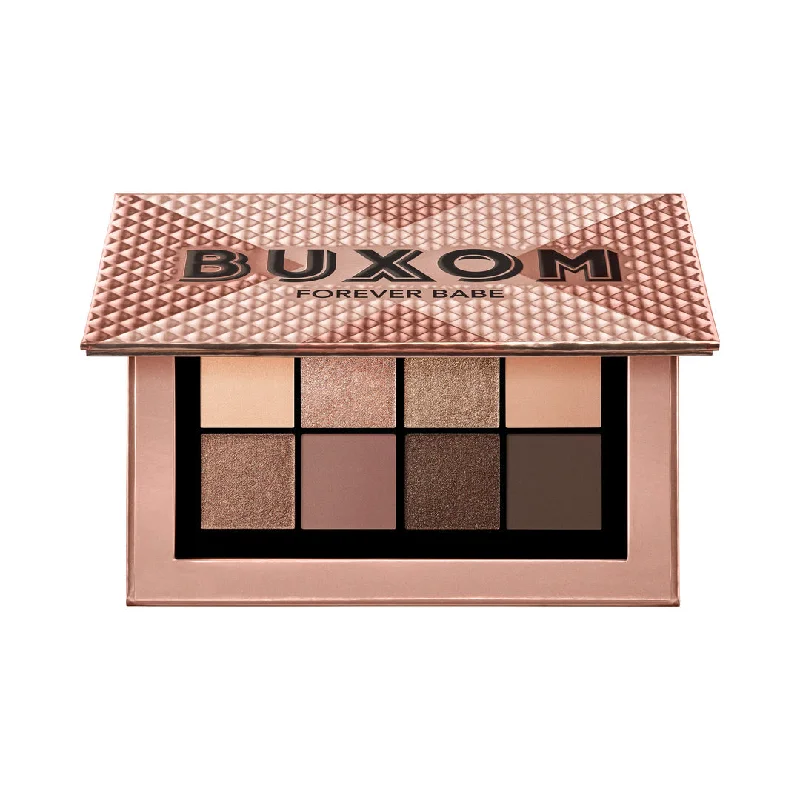 Eye shadow lightweight pigments-Buxom Forever Babe Iconic Nudes Eyeshadow Palette