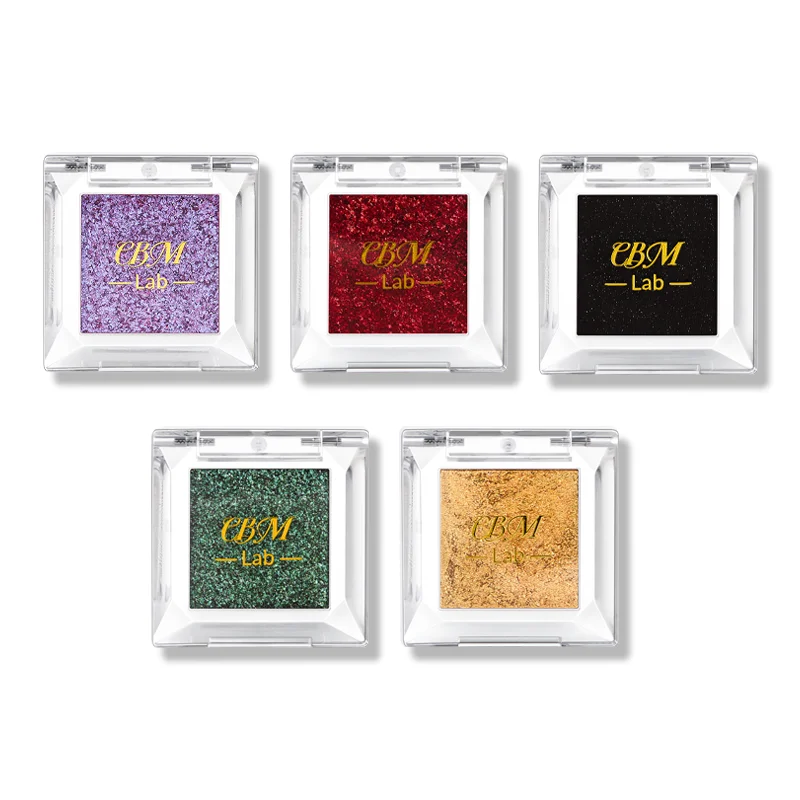 Eye shadow with creamy hue-CBM LAB retro glam holiday limited Duochrome Eyeshadow Collection