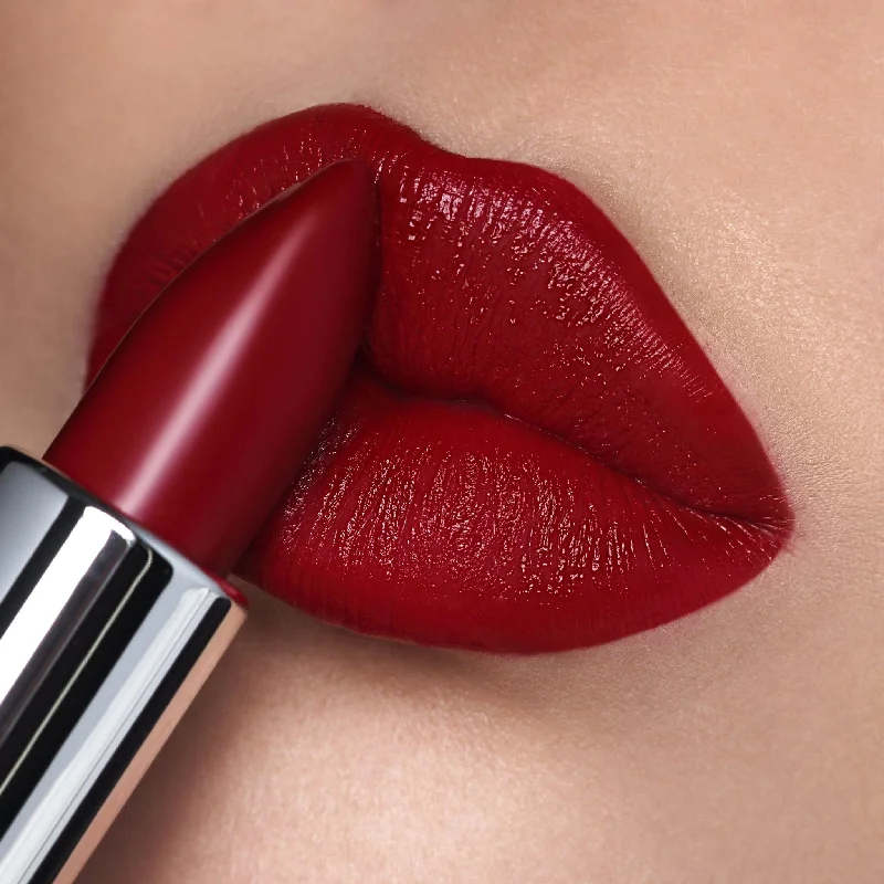 Best lipstick for orange shades-Celeb | A Rich Berry Red Matte Lipstick