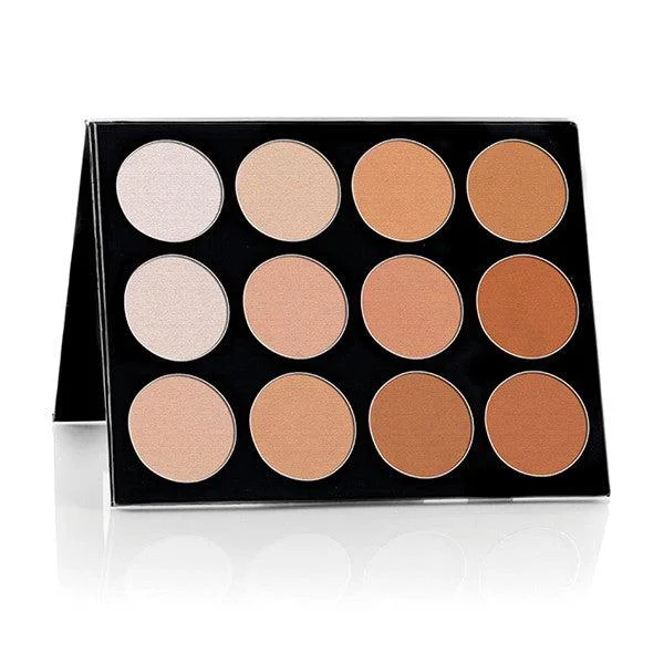 Eye shadow for warm tones-Mehron Celebre Pro-HD Pressed Palette Highlight & Contour