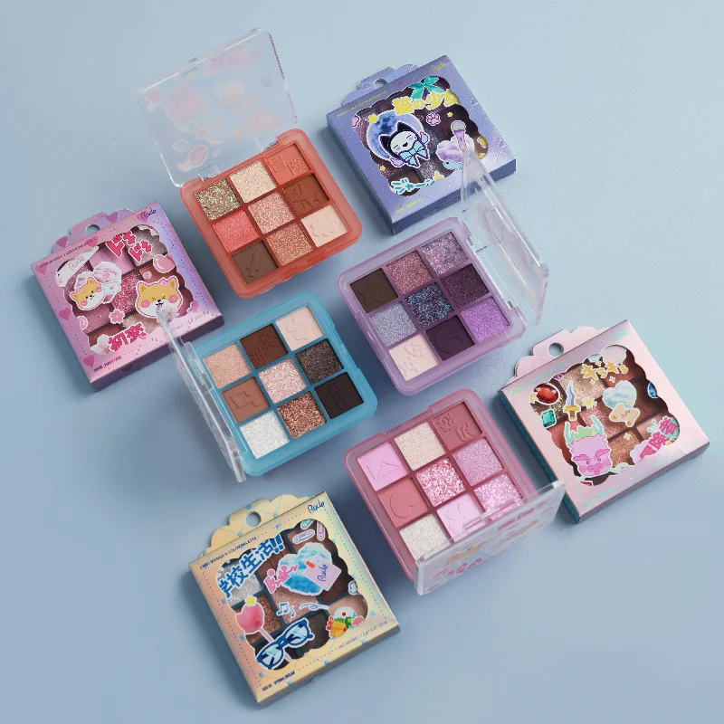 Eye shadow for special makeup-Chibi Manga 9 Color Eyeshadow Palette