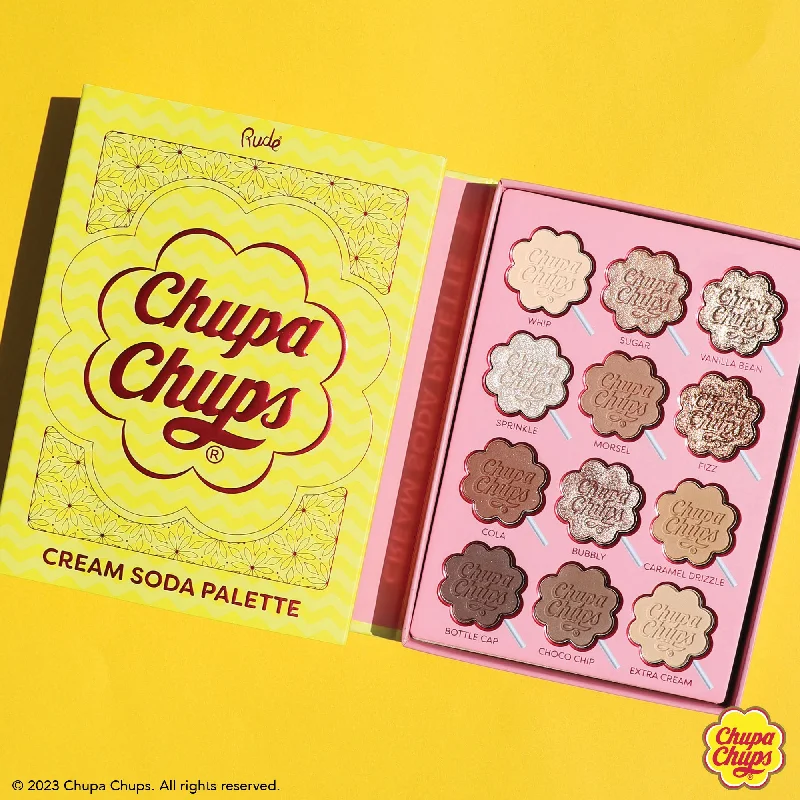 Eye shadow for compact beauty-Chupa Chups Cream Soda 12 Color Palette