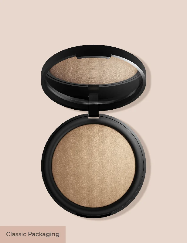 Liquid foundation with transfer-resistant wear-Classic Baked Mineral Foundation