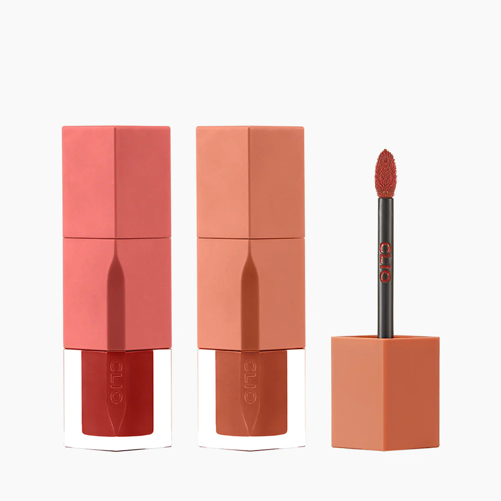 Top lipstick for nude tones-CLIO DEWY BLUR TINT 01 TOASTY CHERRY