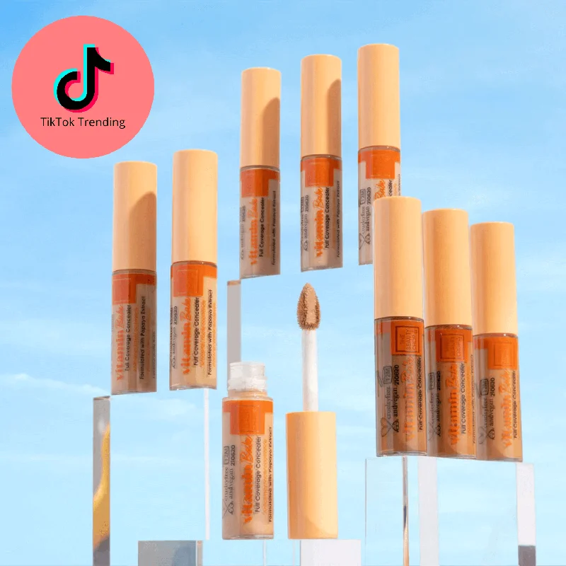 Concealer for non-cakey finish effect-Vitamin Babe Concealer Trios