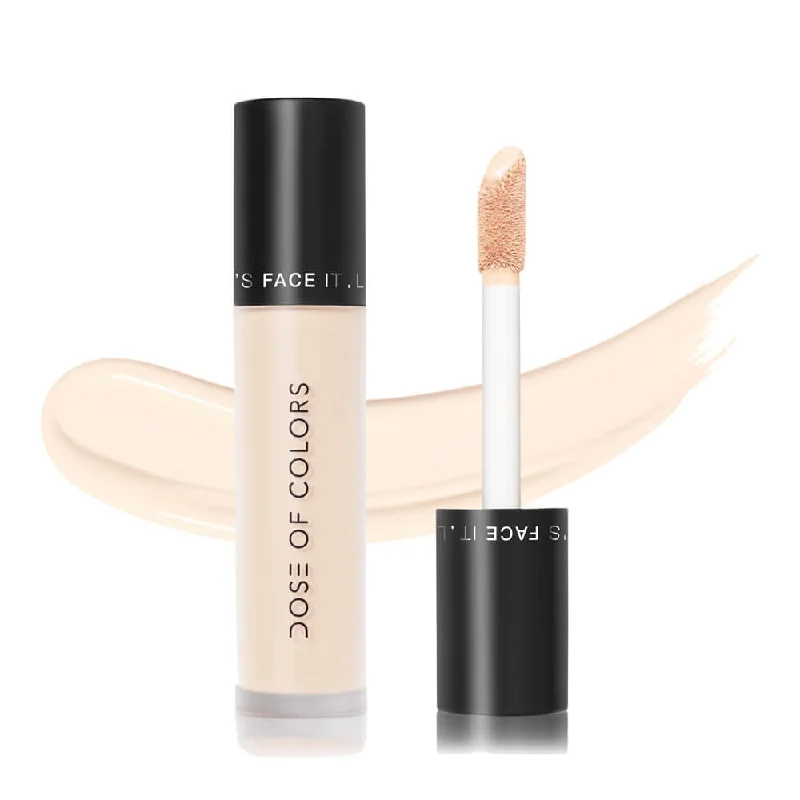 Concealer for cool undertone effect-Dose of Colors Let's Face It Concealer