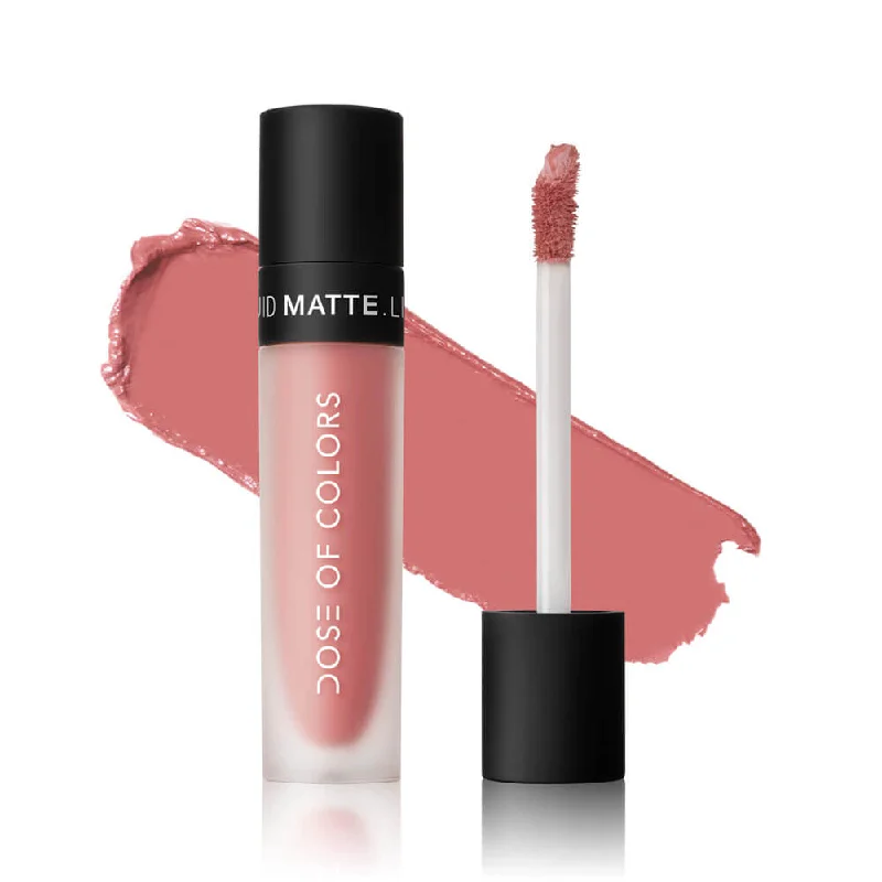 Best lipstick for peach tones-Dose of Colors Liquid Matte Lipstick