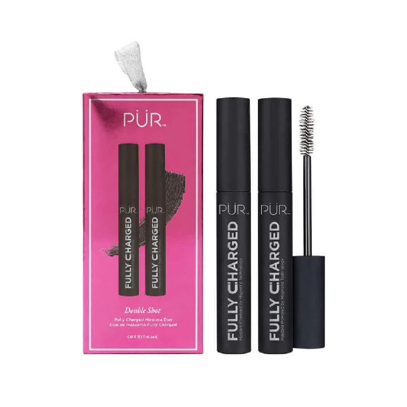 Mascara for smoky eyes-Double Shot Fully Charged Mascara Duo