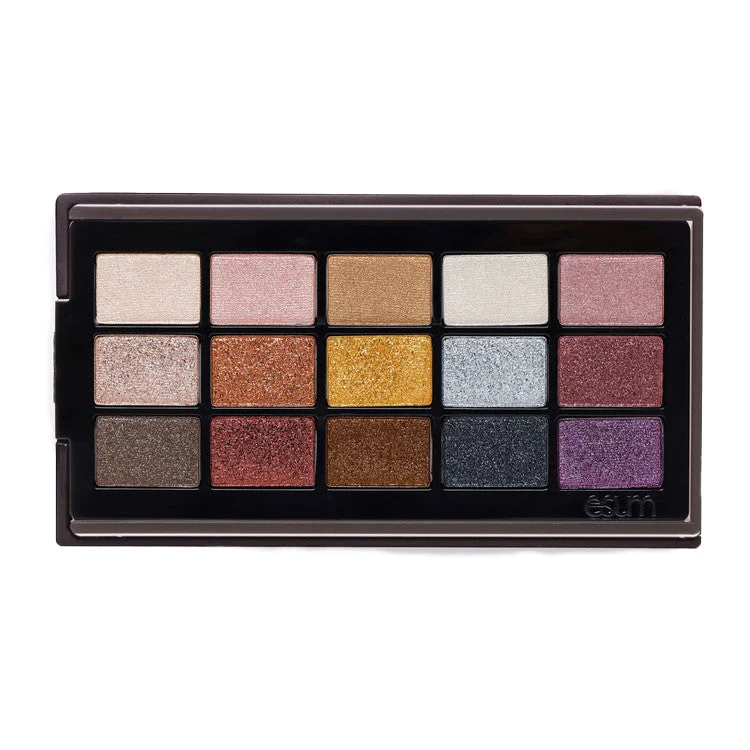 Eye shadow for compact use-Esum The Artistry Eyeshadow Palette - No2 Intensity