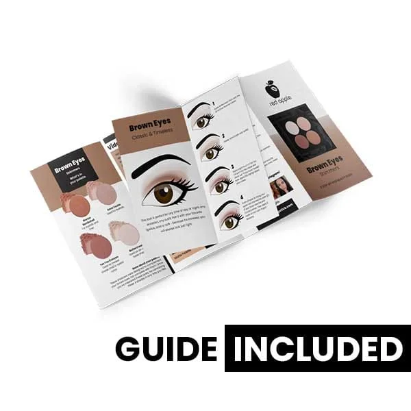 Eye shadow lightweight sheer-Eye Palette Booklet