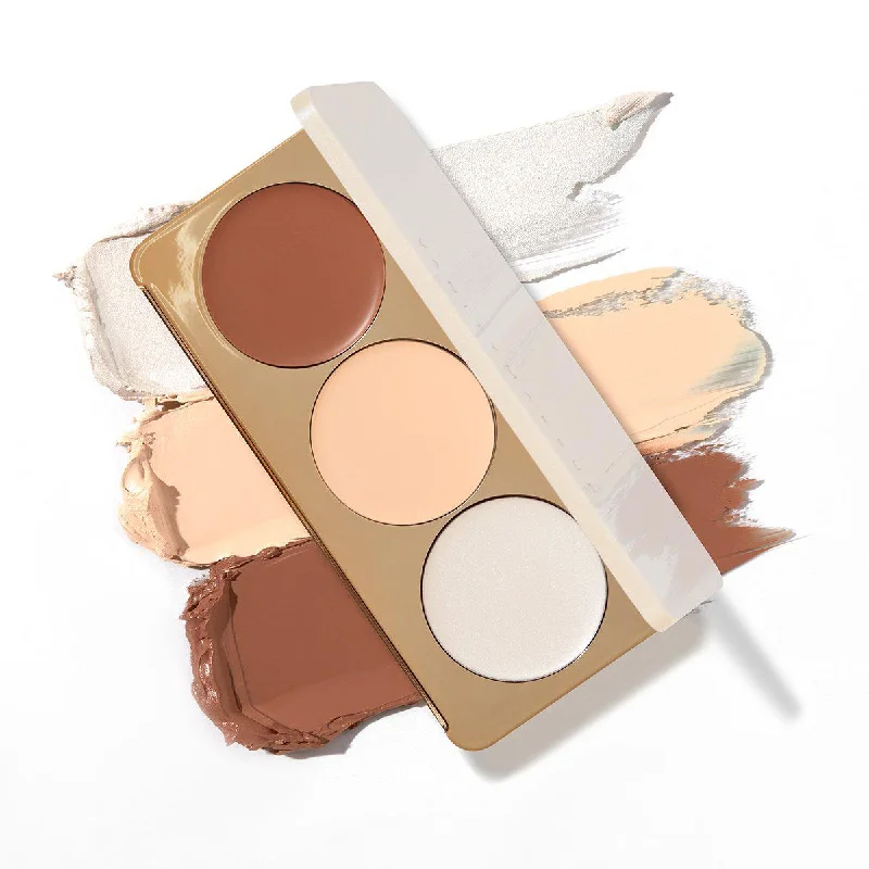 Eye shadow for elegant glamour design-Fair Contour Palette