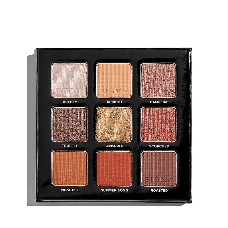 Eye shadow for smoky eyes-FIERY EYESHADOW PALETTE