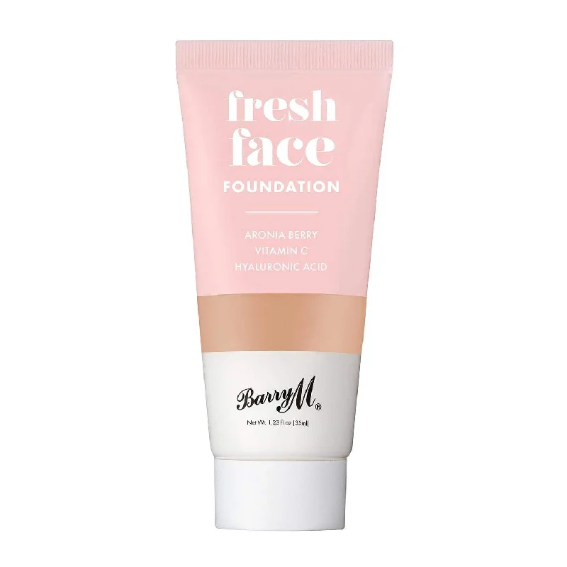 Liquid foundation with long-wear formula-Fresh Face Liquid Foundation | Shade 8