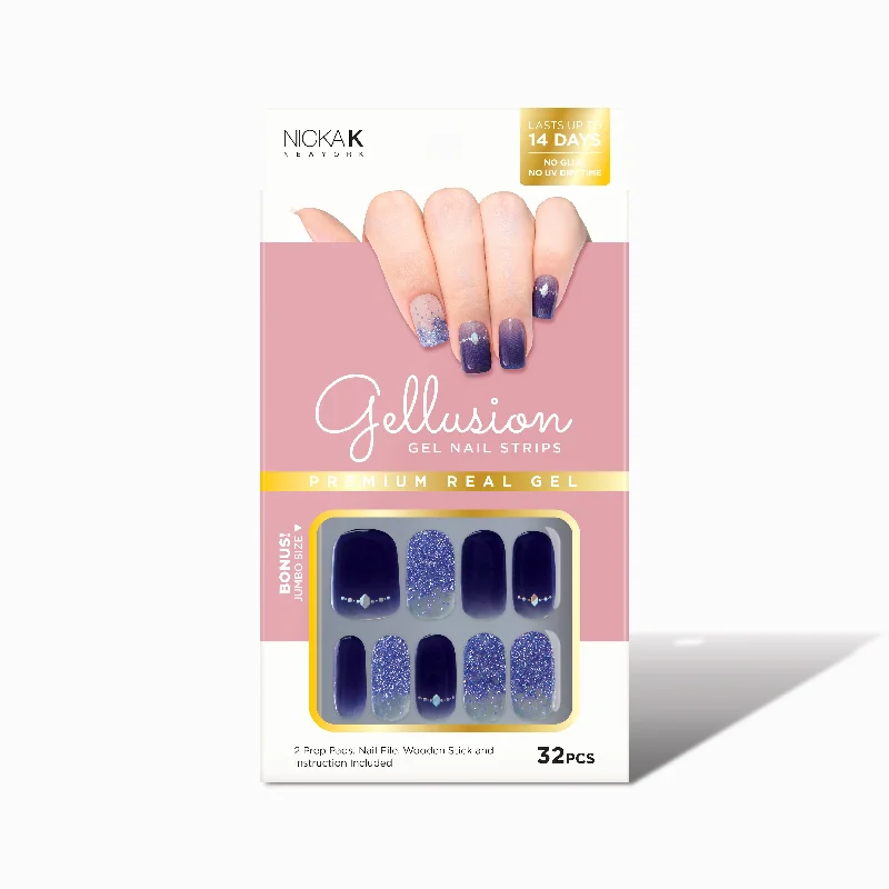 Nail Polish cosplay polish-Gellusion Gel Nail Strips