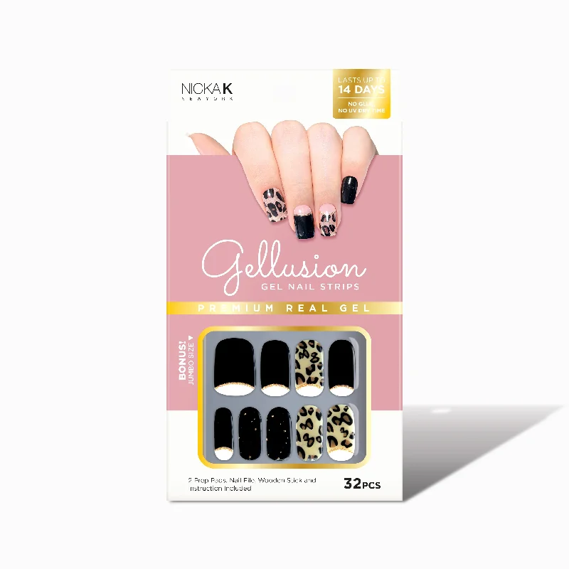 Nail Polish festival looks-Gellusion Gel Nail Strips