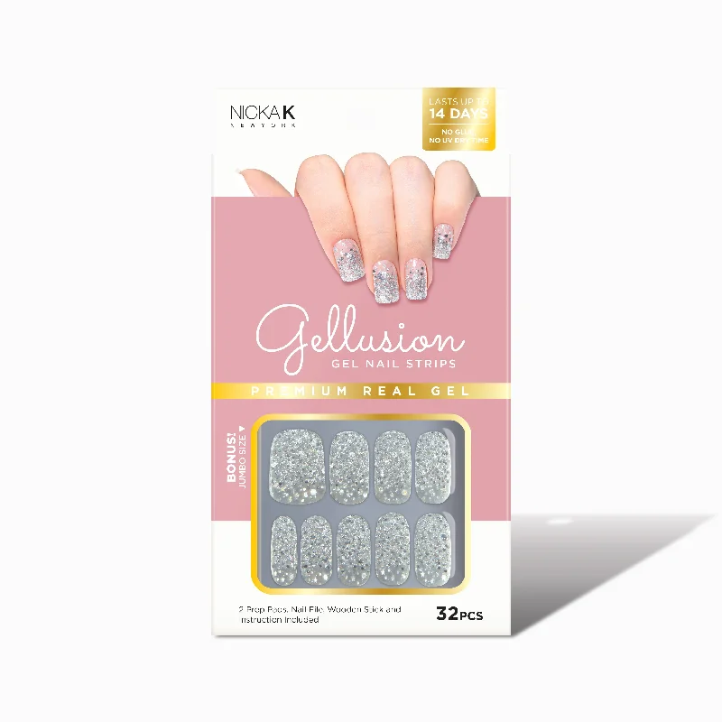 Nail Polish passion shades-Gellusion Gel Nail Strips