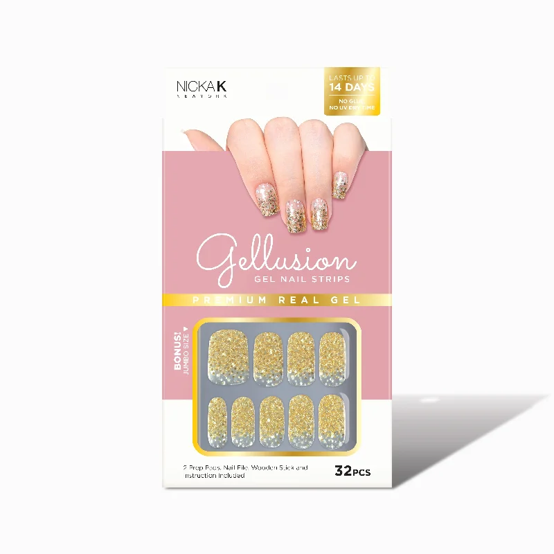 Nail Polish costume nails-Gellusion Gel Nail Strips