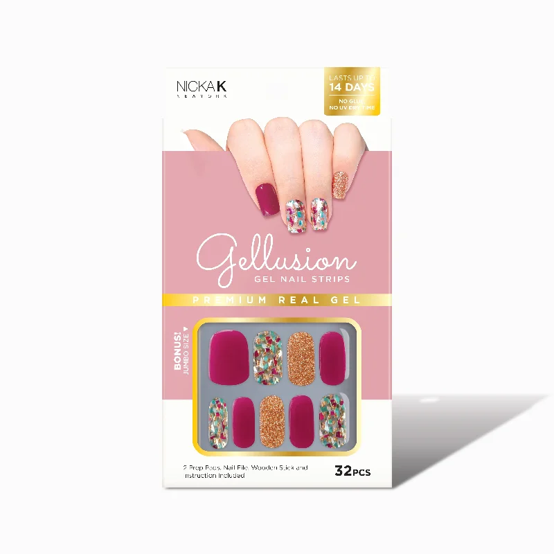 Nail Polish milestone polish-Gellusion Gel Nail Strips