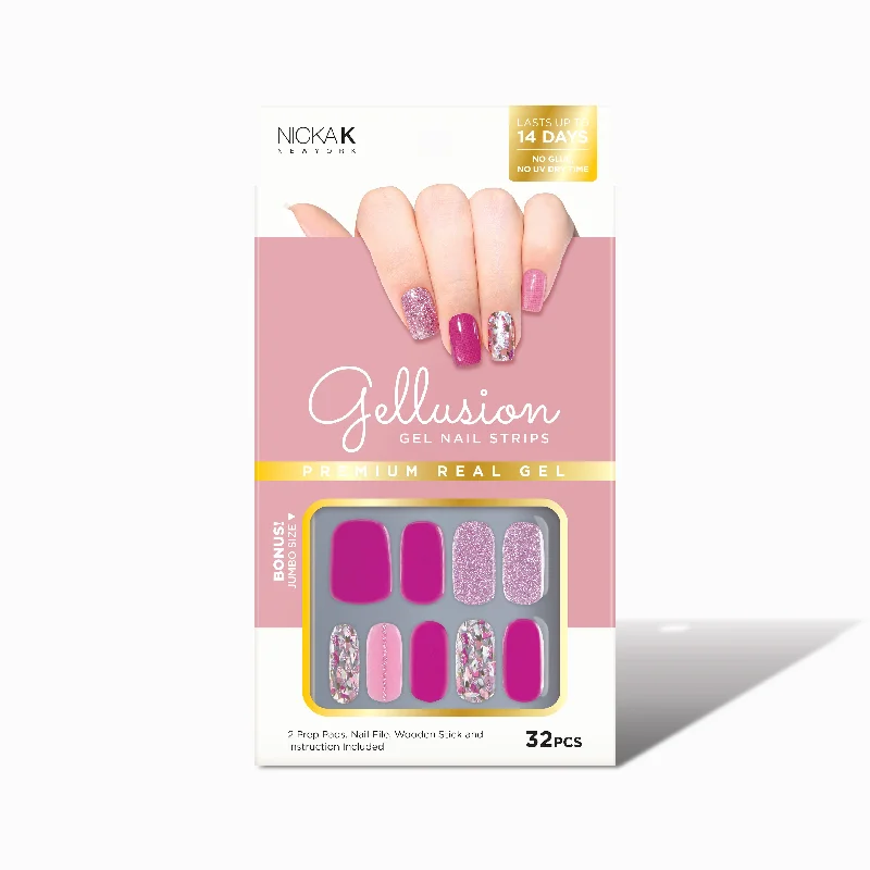 Nail Polish pocket friendly-Gellusion Gel Nail Strips