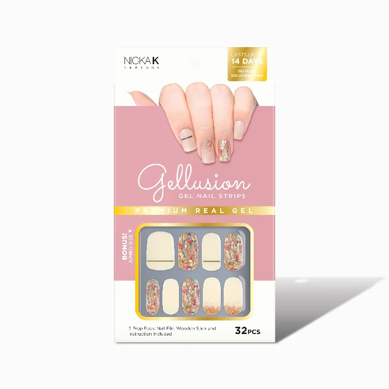 Nail Polish themed designs-Gellusion Gel Nail Strips