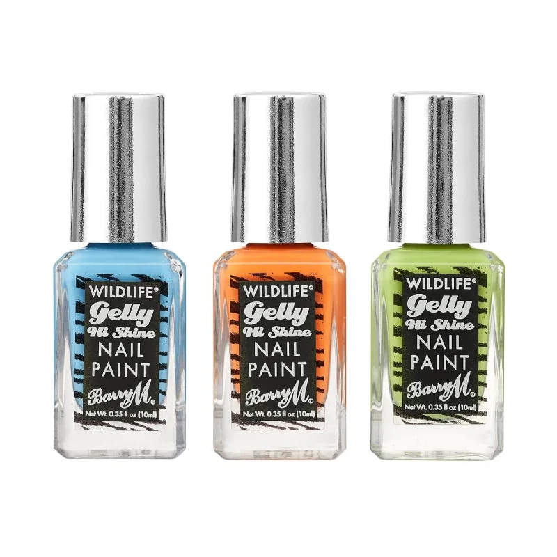 Nail Polish power polish-Gelly Hi Shine Nail Paint Trio Bundle | Wild Elements