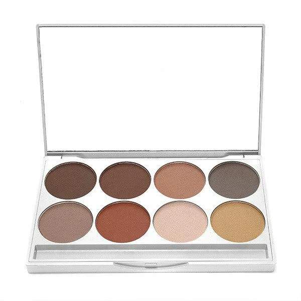 Eye shadow for minimal makeup-Graftobian HD Brow Powder Palette