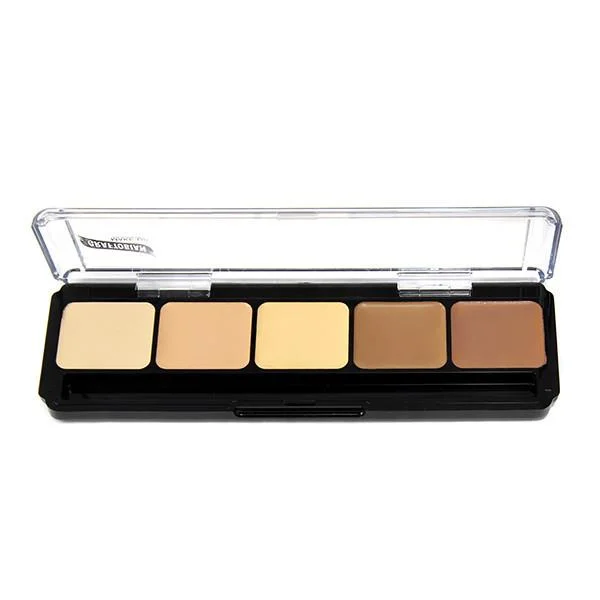 Eye shadow for simple looks-Graftobian Hi-Lite Contour Palette