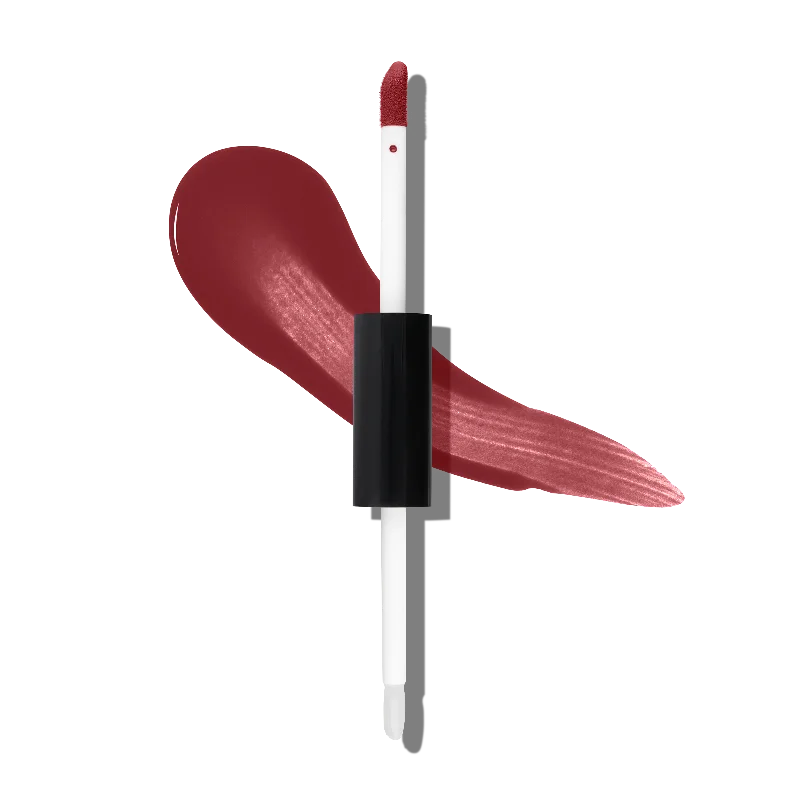 Lipstick with high pigment gloss-Hanna (Mulberry)