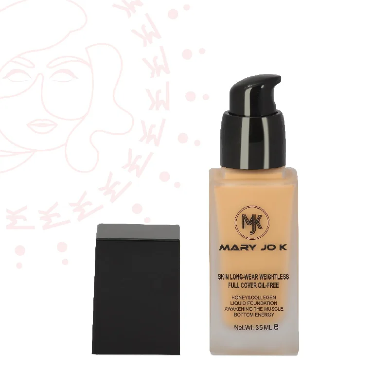 Liquid foundation with satin texture-Honey & Collagen Liquid Foundation