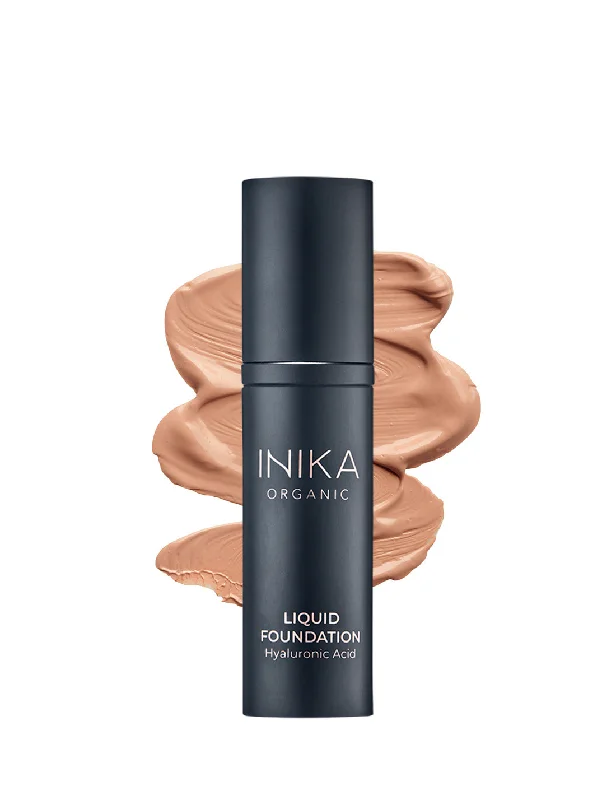 Liquid foundation for blemishes-INIKA Organic Liquid Foundation