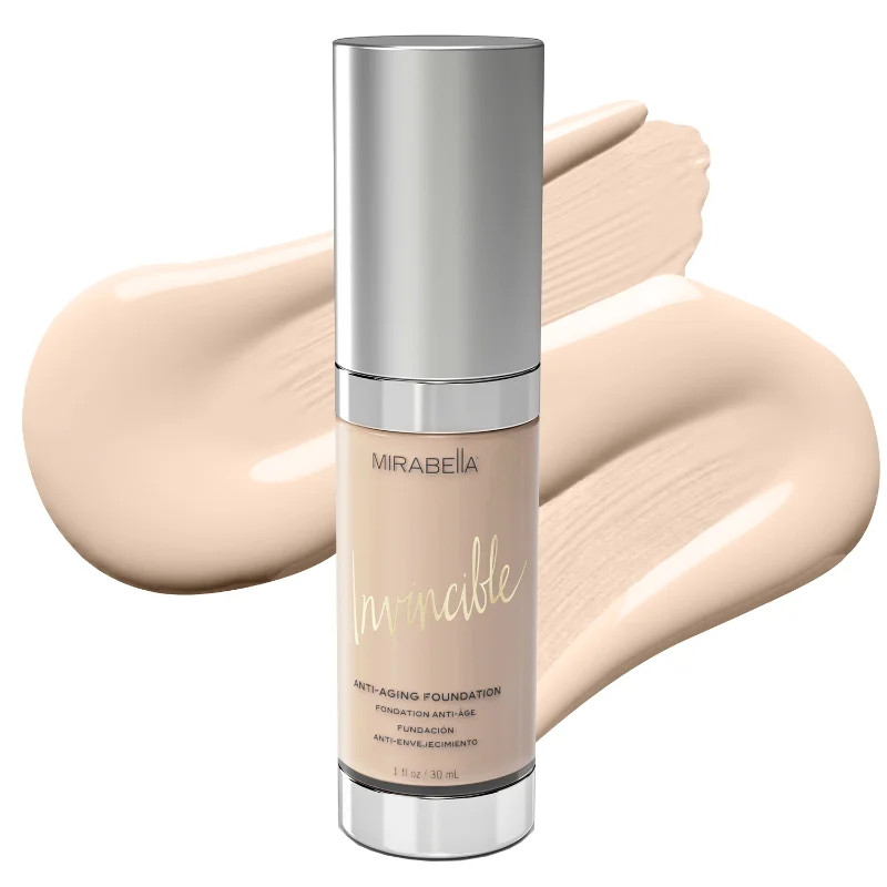 Liquid foundation with long-wear formula-Invincible Anti-Aging HD Foundation