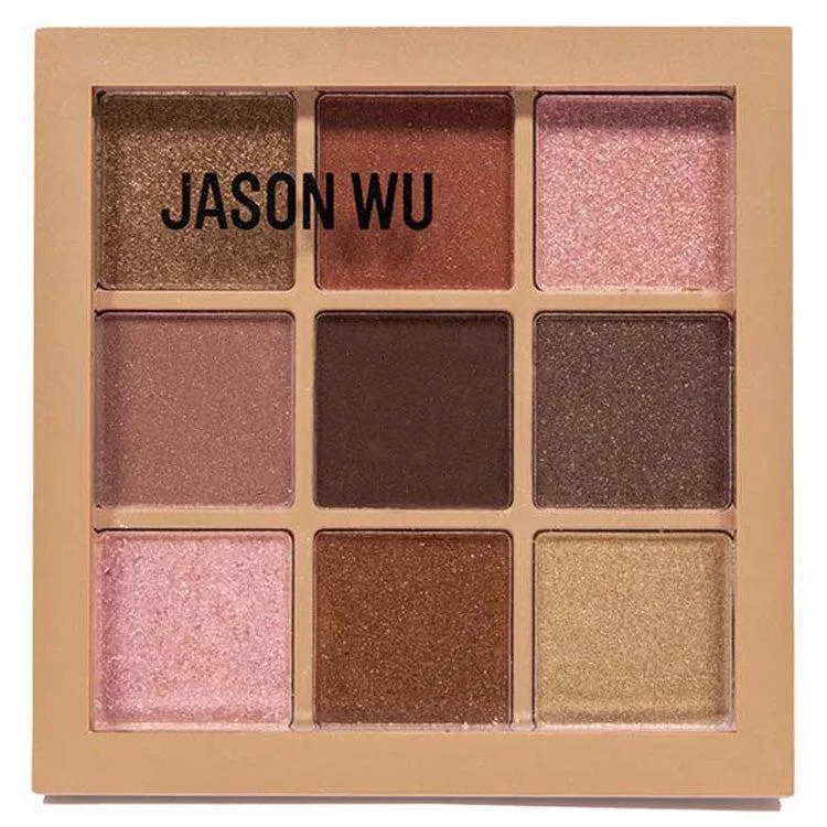 Eye shadow strong texture-Jason Wu Beauty Flora 9 Eyeshadow Palette - 02 Prickly Pear