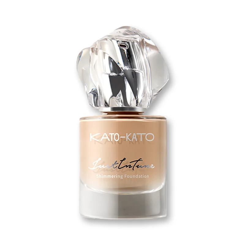 Liquid foundation with medium coverage-KATO Zhizhida Silky Foundation