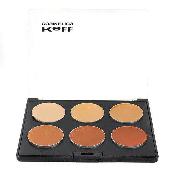 Eye shadow with creamy feel-Kett Fixx Creme Palette Ruby Series