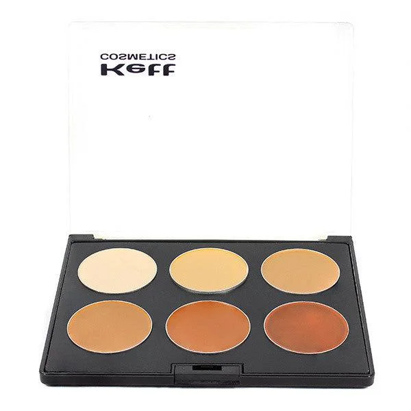 Eye shadow for date makeup-Kett Fixx Creme Pro Palette Neutral Series